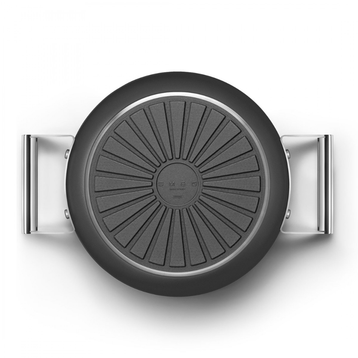 Smeg Csf2412Blm Šerpa Sa Staklenim Poklopcem, 24Cm