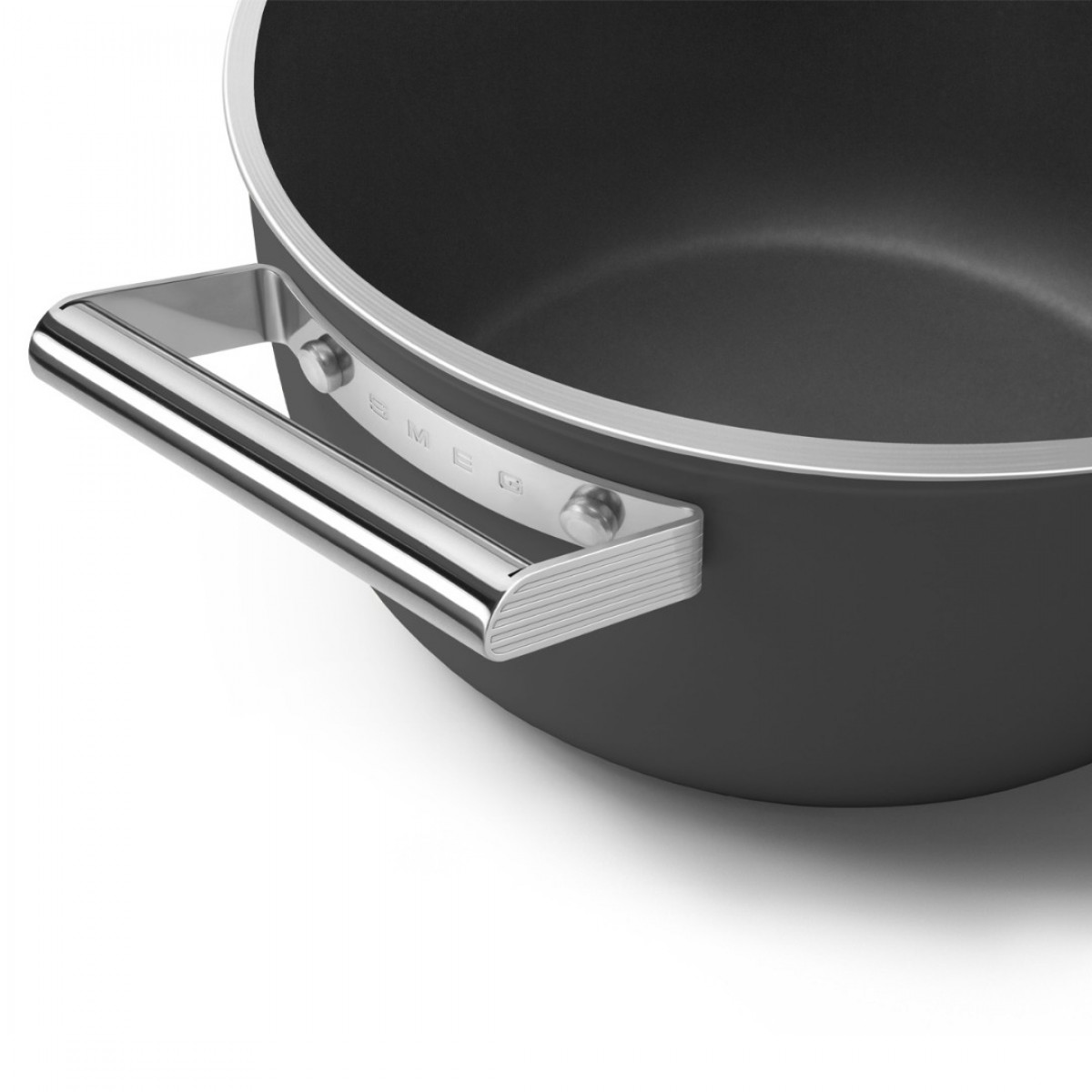 Smeg Csf2412Blm Šerpa Sa Staklenim Poklopcem, 24Cm