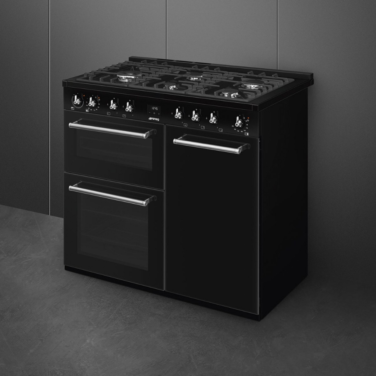 Smeg Cx103Gmbl Šporet Sa Gasnom Pločom Za Kuvanje