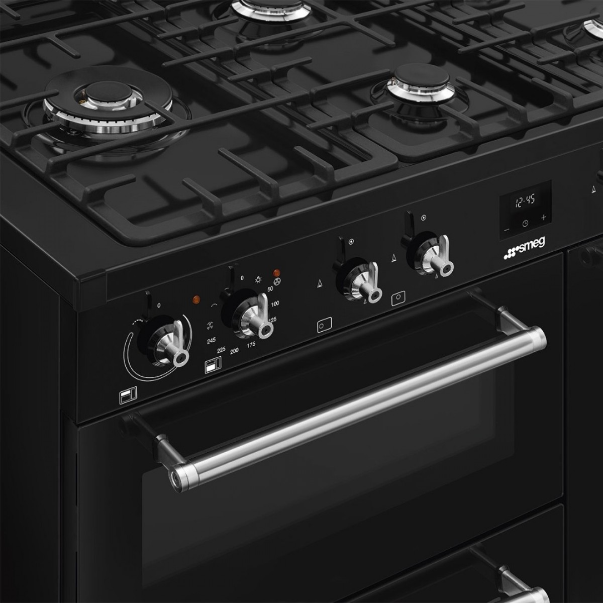 Smeg Cx103Gmbl Šporet Sa Gasnom Pločom Za Kuvanje