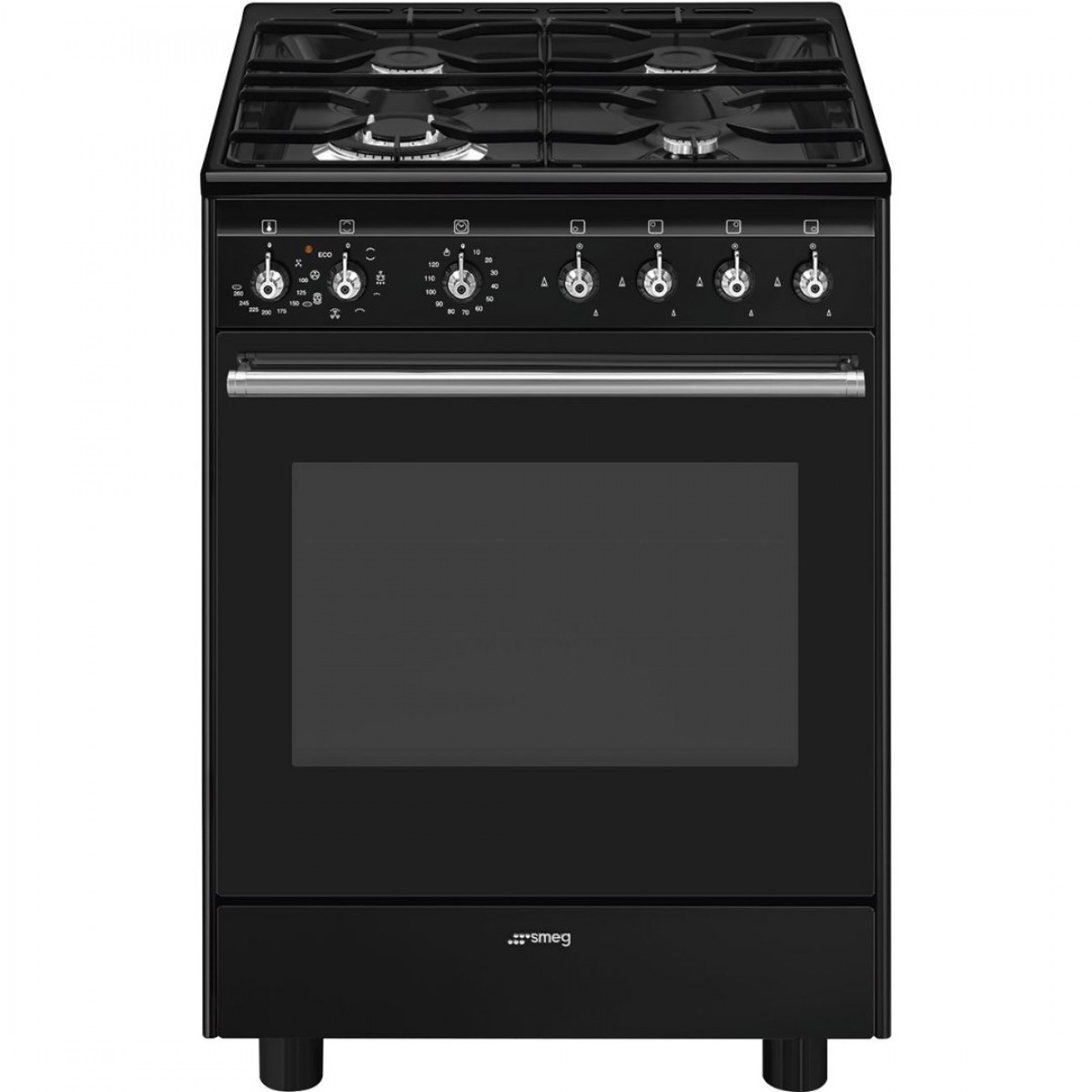 Smeg Cx61Gmbl Šporet Sa Gasnom Pločom Za Kuvanje