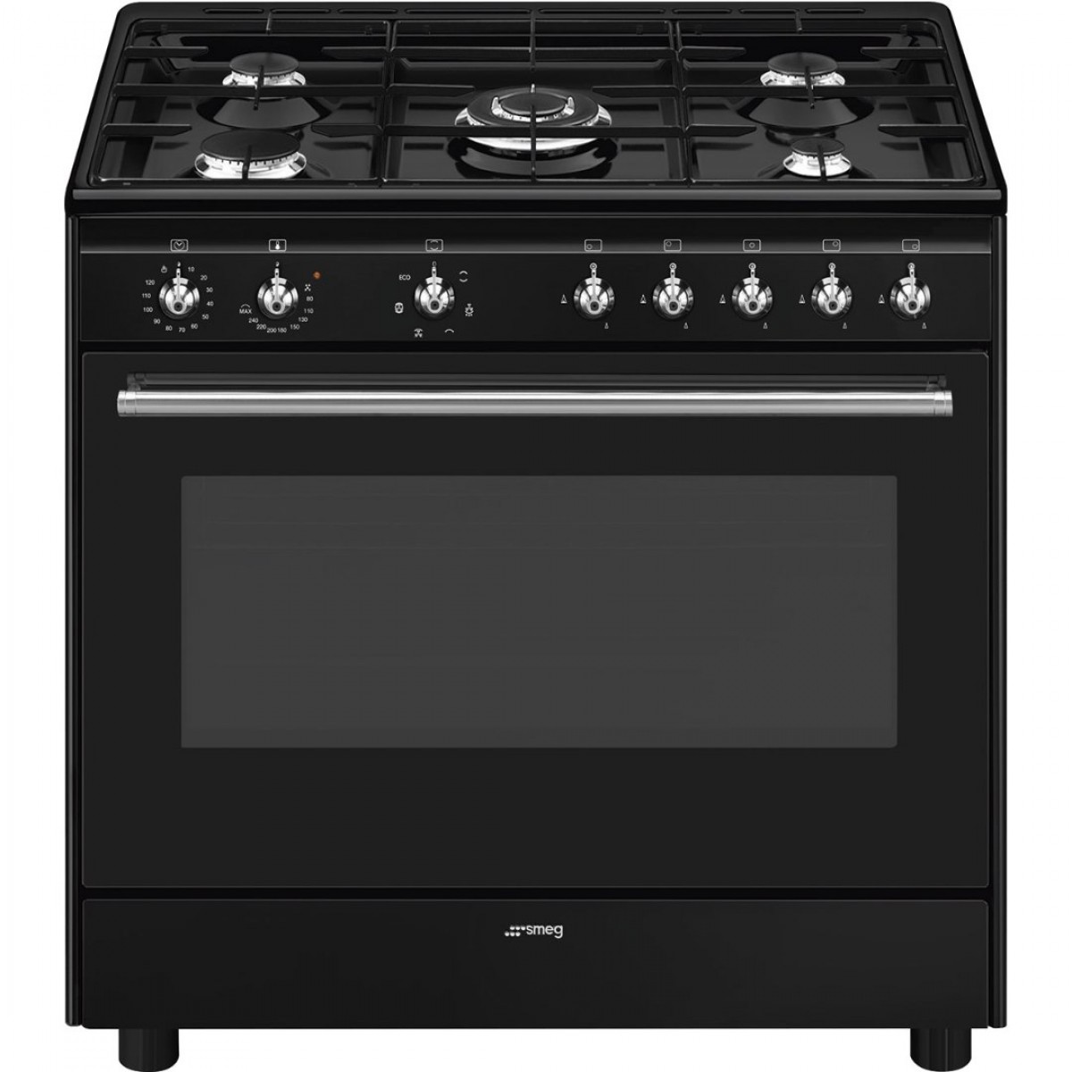 Smeg Cx91Gmbl Šporet Sa Gasnom Pločom Za Kuvanje