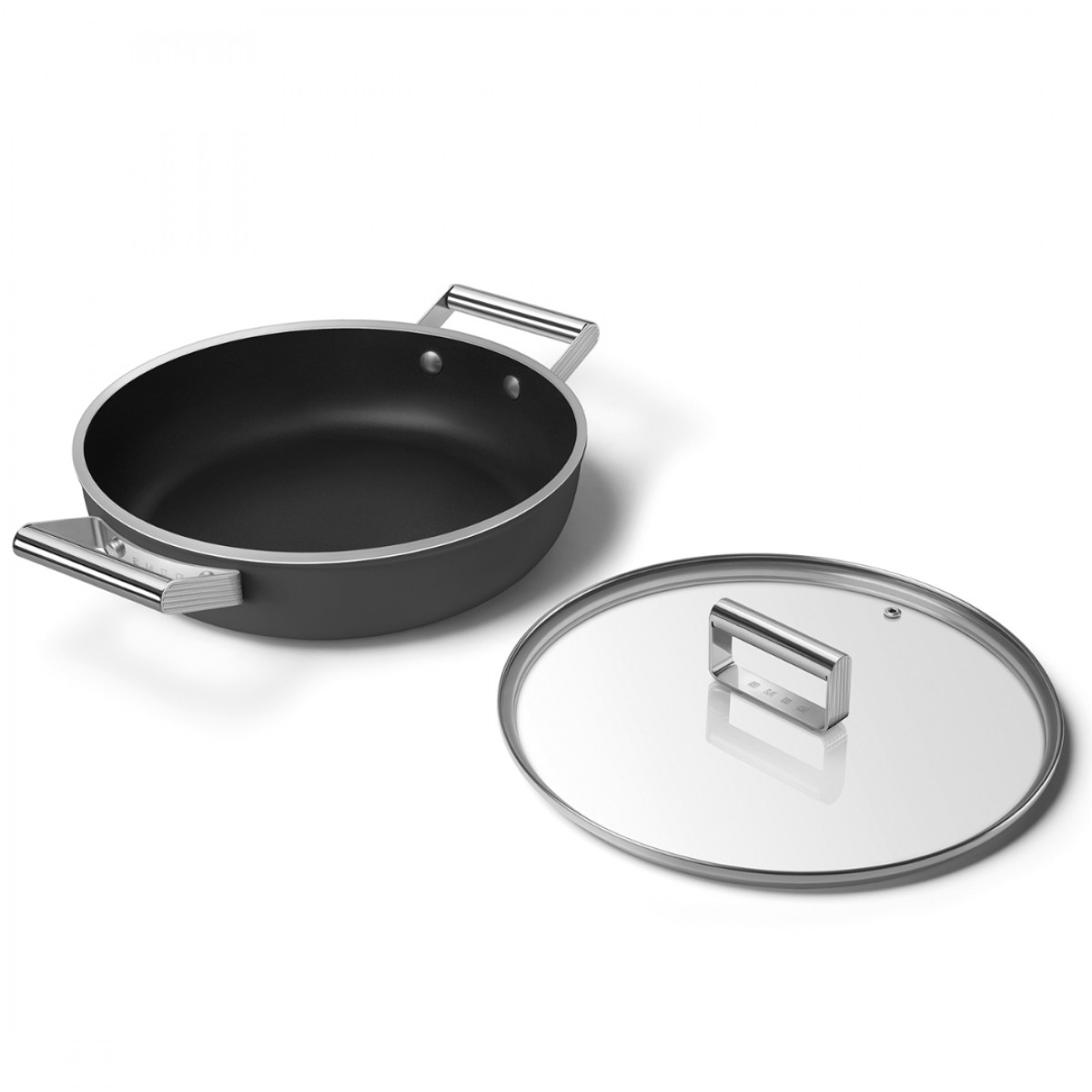 Smeg Dpf2812Blm Šerpa Sa Staklenim Poklopcem, 28Cm