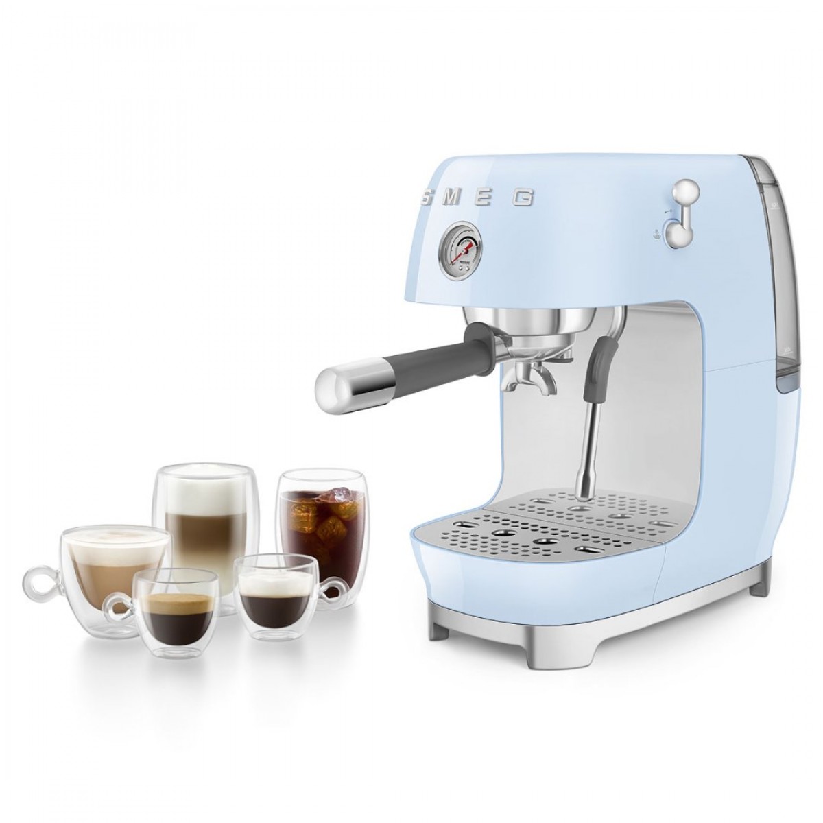 Smeg Ecf03Pbeu Aparat Za Espresso Sa Portafilterom Smeg Ecf03Pbeu Aparat Za Espresso Sa Portafilterom