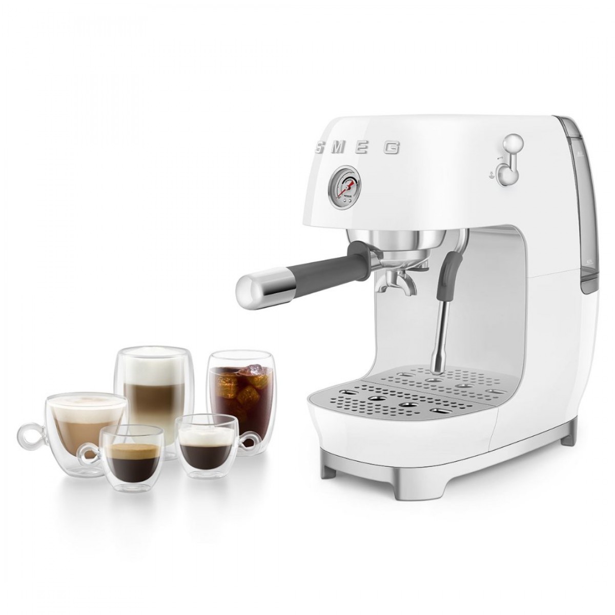 Smeg Ecf03Wheu Aparat Za Espresso Sa Portafilterom Smeg Ecf03Wheu Aparat Za Espresso Sa Portafilterom