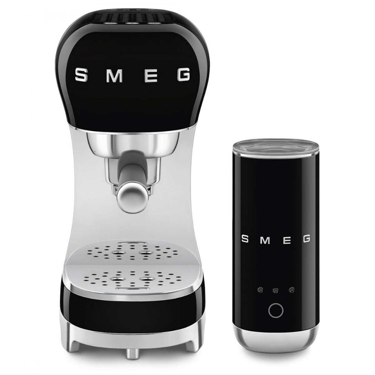 Smeg Ecf12Bleu Set Aparat Za Espresso I Aparat Za Mlečnu Penu