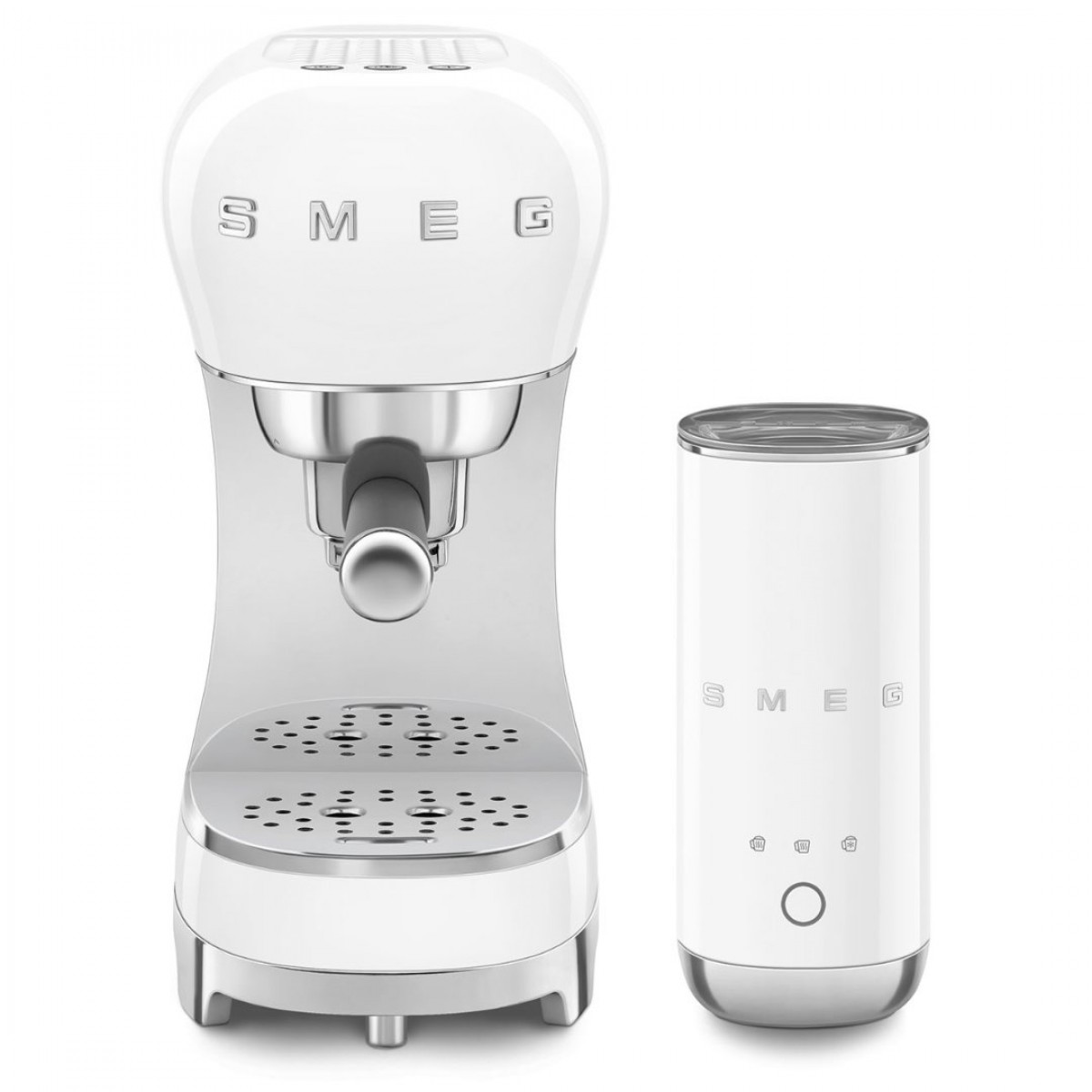 Smeg Ecf12Wheu Set Aparat Za Espresso I Aparat Za Mlečnu Penu