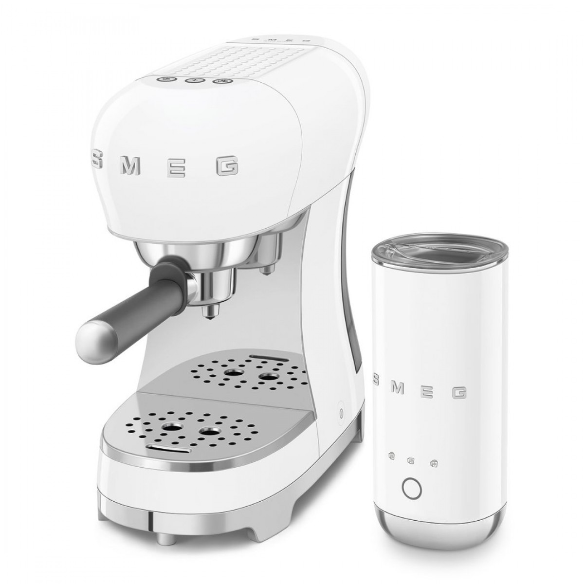 Smeg Ecf12Wheu Set Aparat Za Espresso I Aparat Za Mlečnu Penu