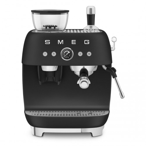 Smeg EGF03BLMEU crni mat ručni aparat sa mlinom za espresso