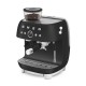 Smeg Egf03Blmeu Crni Mat Ručni Aparat Sa Mlinom Za Espresso