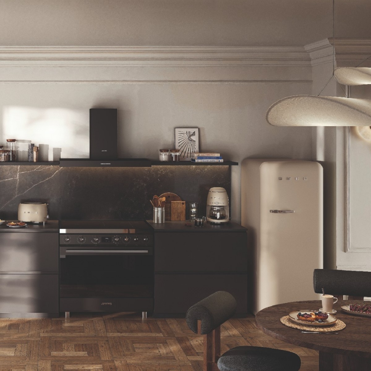 Smeg FAB28RMLM6 frižider Moonlight Smeg FAB28RMLM6 frižider Moonlight
