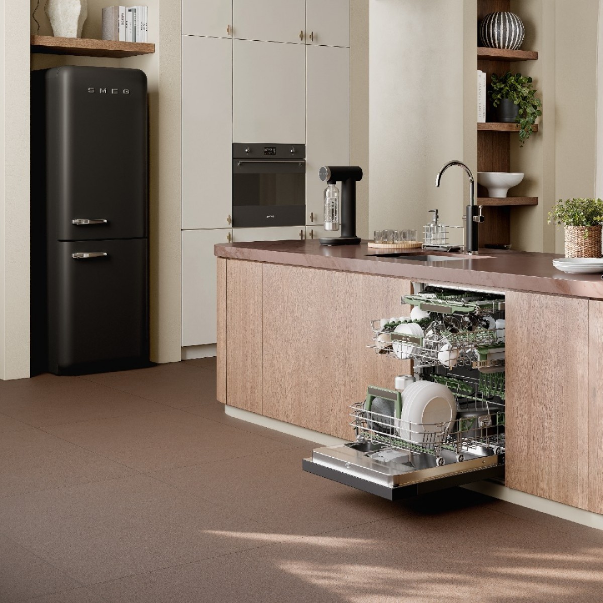 Smeg Fab32Rblm6 Kombinovani Frižider