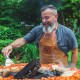 Delvache Fire Master Kamel Kožna Kecelja Sa Amblemom Delvache Fire Master Kamel Kožna Kecelja Sa Amblemom
