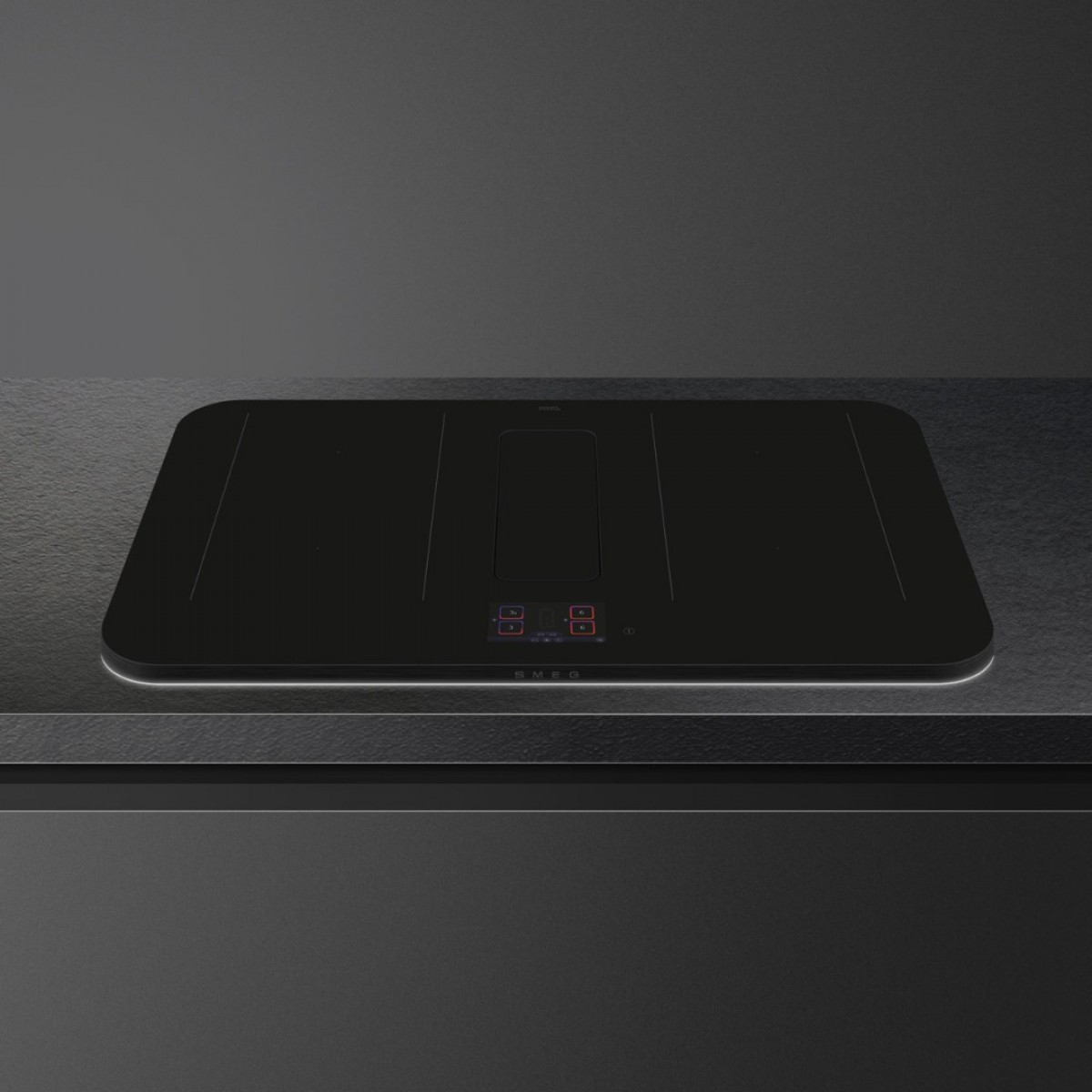 Smeg Hhsl7845Mb Indukciona Ploča Sa Integrisanim Aspiratorom