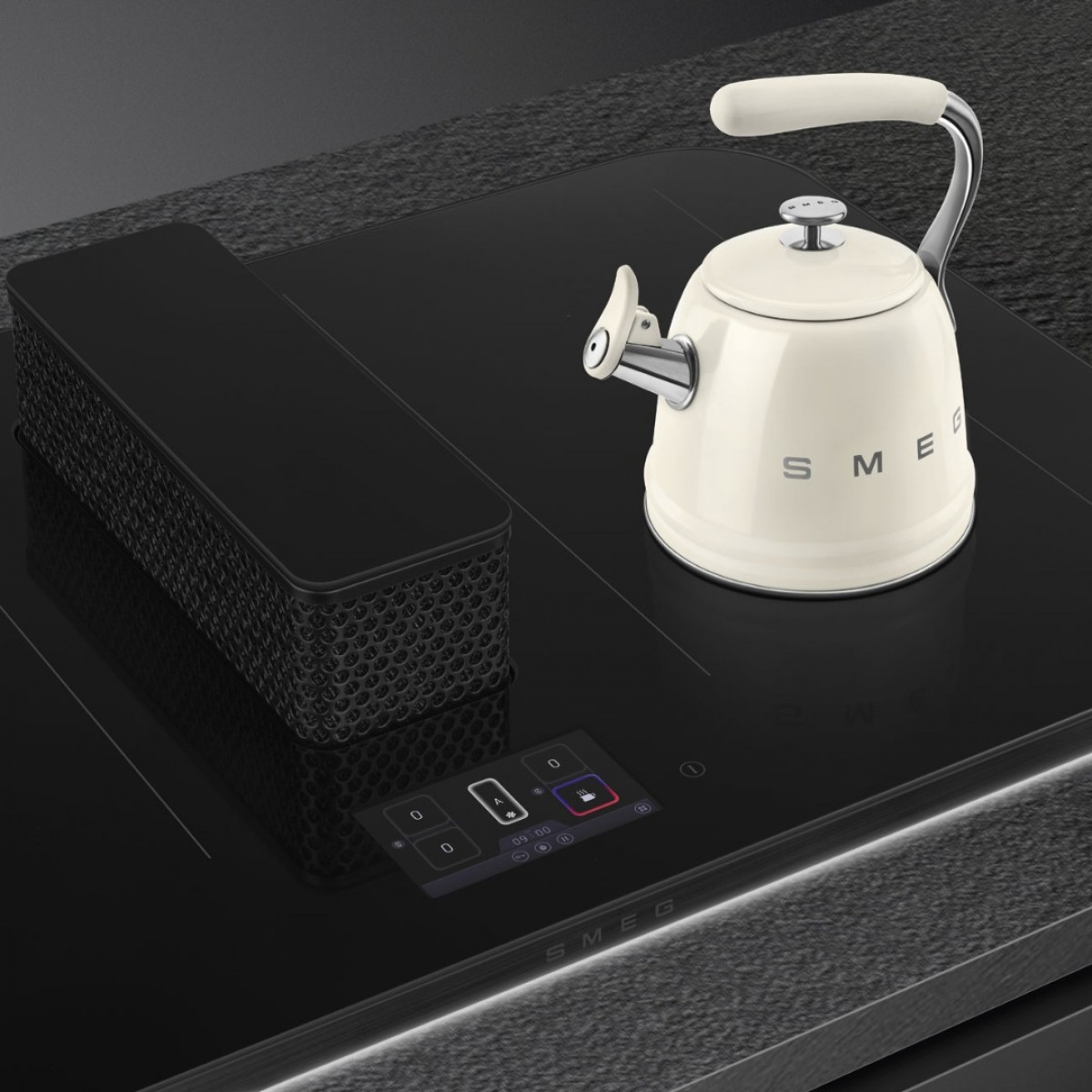 Smeg Hhsl7845Mb Indukciona Ploča Sa Integrisanim Aspiratorom