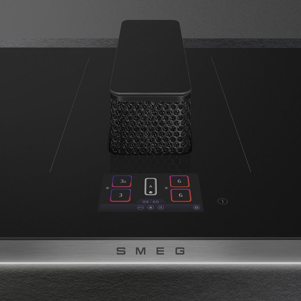 Smeg Hhsl7845X Indukciona Ploča Sa Integrisanim Aspiratorom