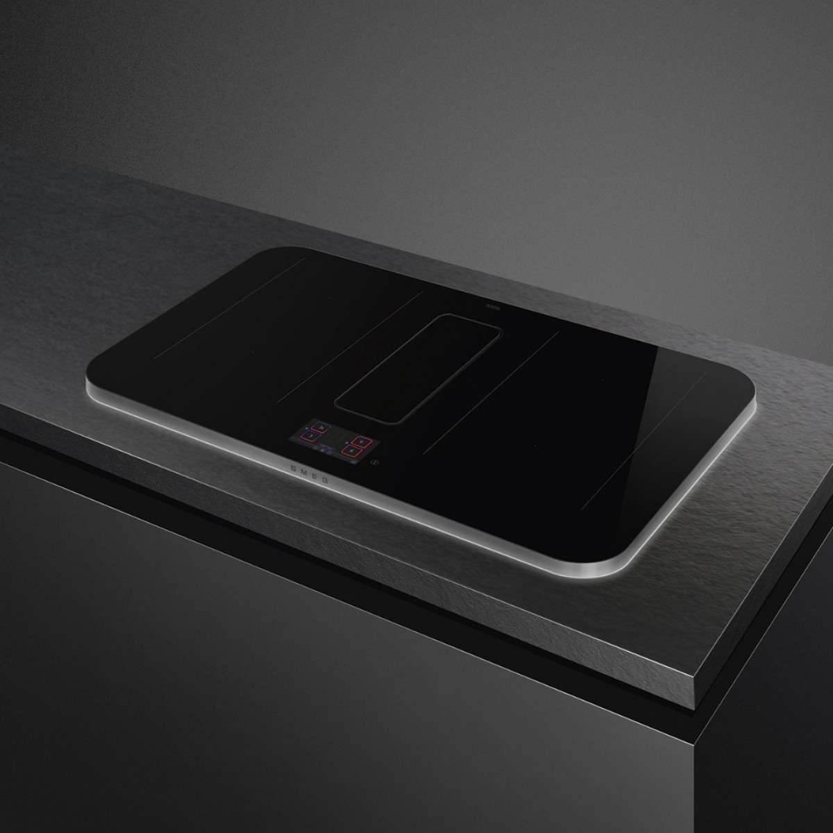 Smeg Hhsl7845X Indukciona Ploča Sa Integrisanim Aspiratorom