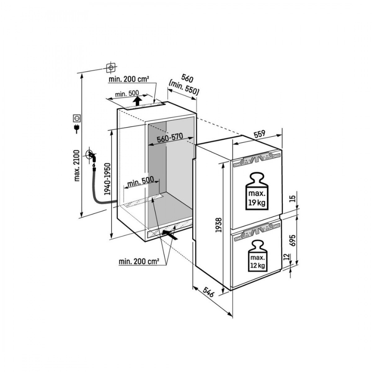 Liebherr Icbnci 5663 Prime Biofresh Nofrost Liebherr Icbnci 5663 Prime Biofresh Nofrost