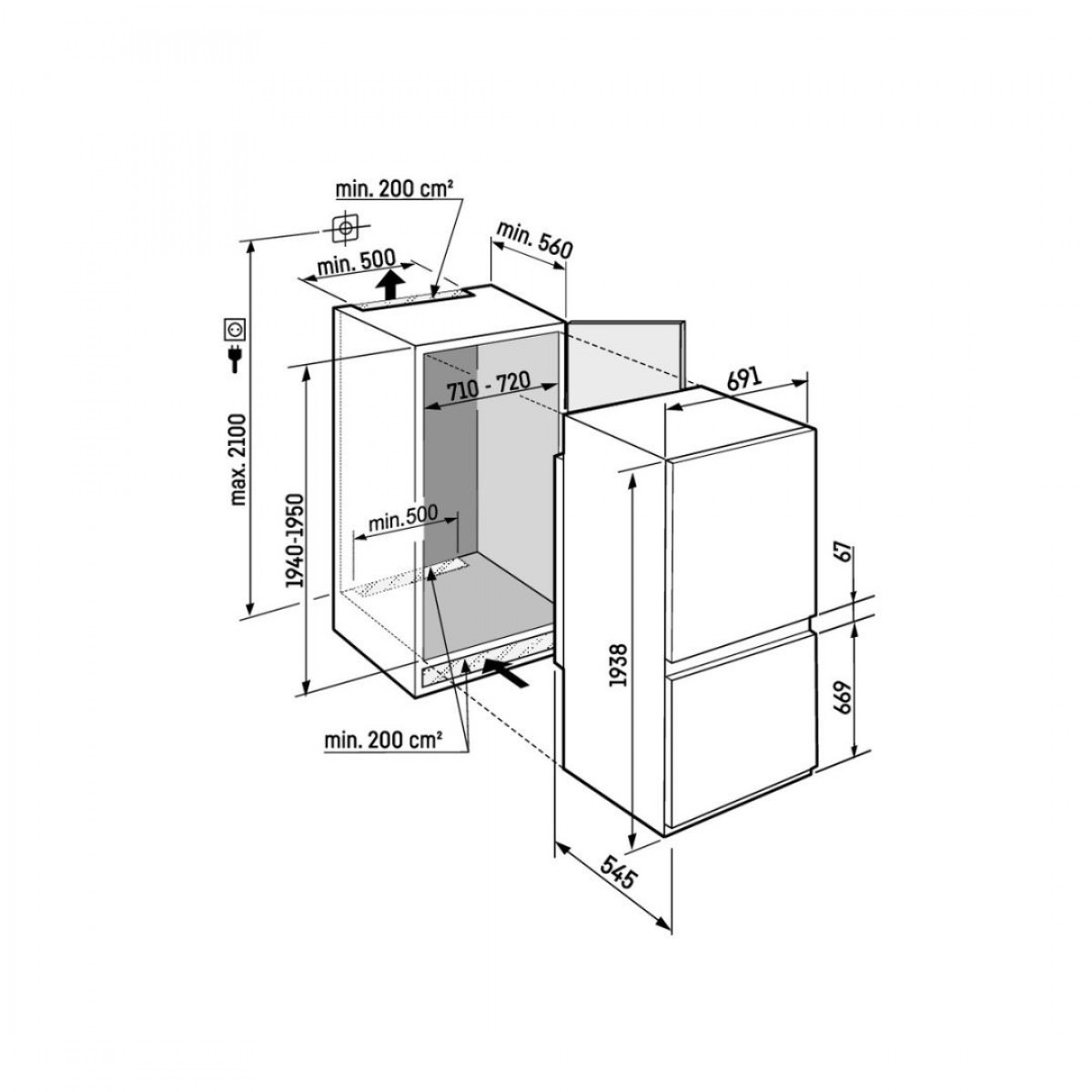 Liebherr Icnsd 7603 Pure Nofrost