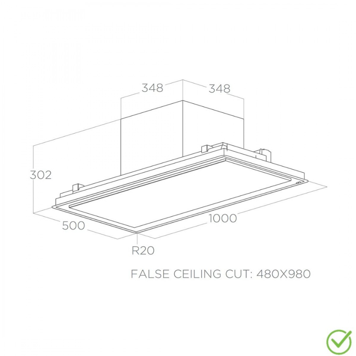 Elica Illusion H30 Wh/A/100 Elica Illusion H30 Wh/A/100