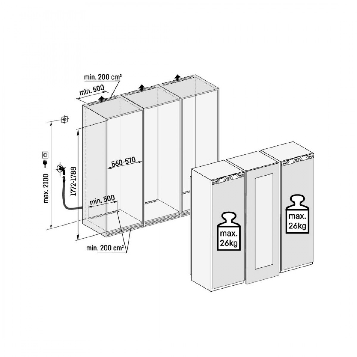 Liebherr Ixrfw 5170 Peak Biofresh Nofrost