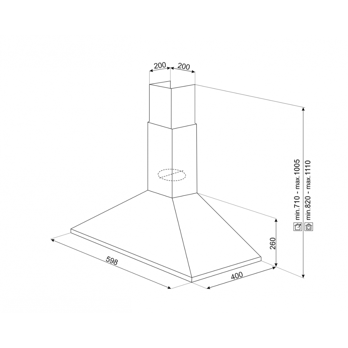 Smeg Kc16Aoe Zidni Aspirator
