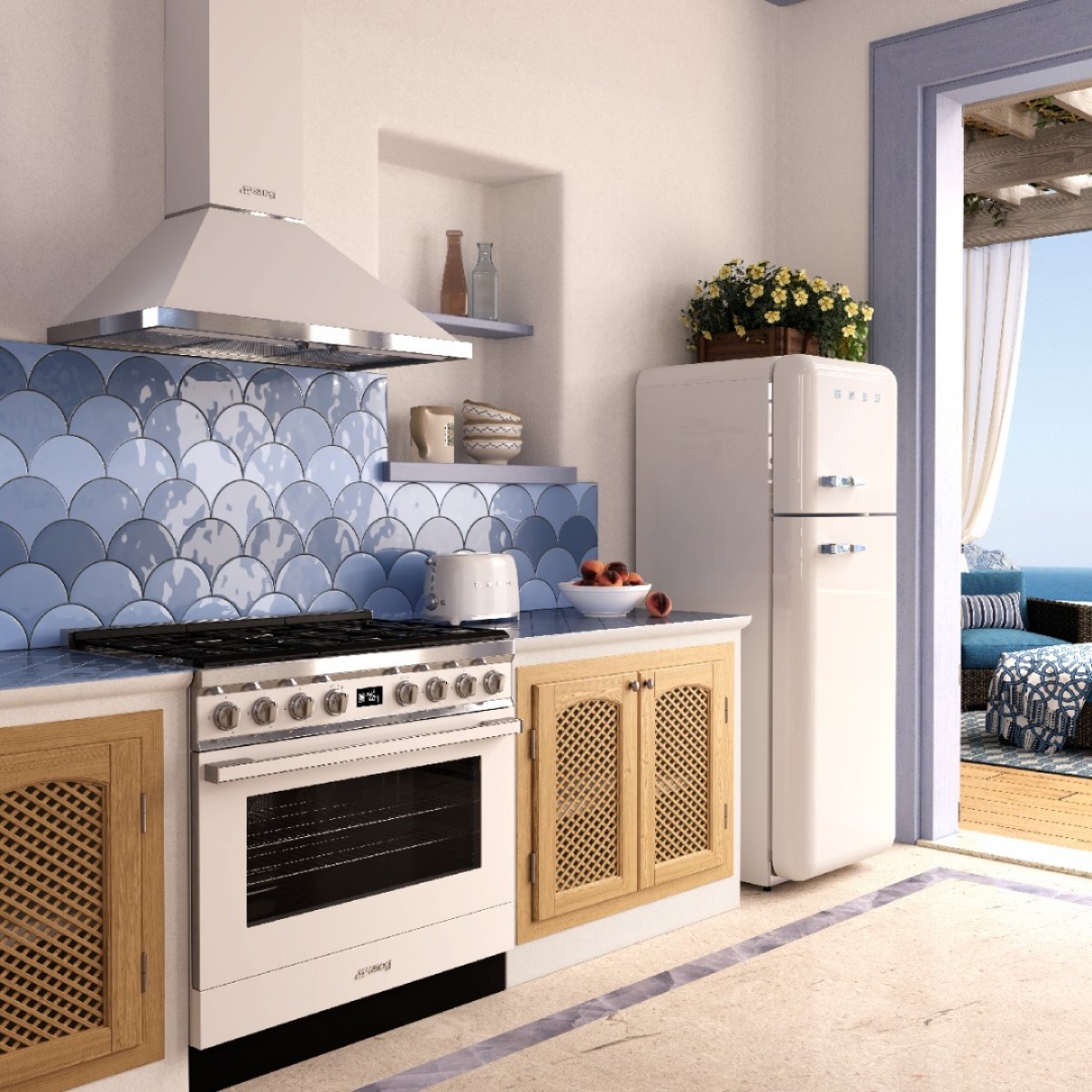 Smeg Kpf9Wh Zidni Aspirator
