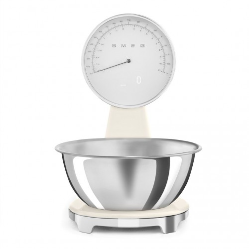 Smeg KSF01CRWW analogna i digitalna kuhinjska vaga