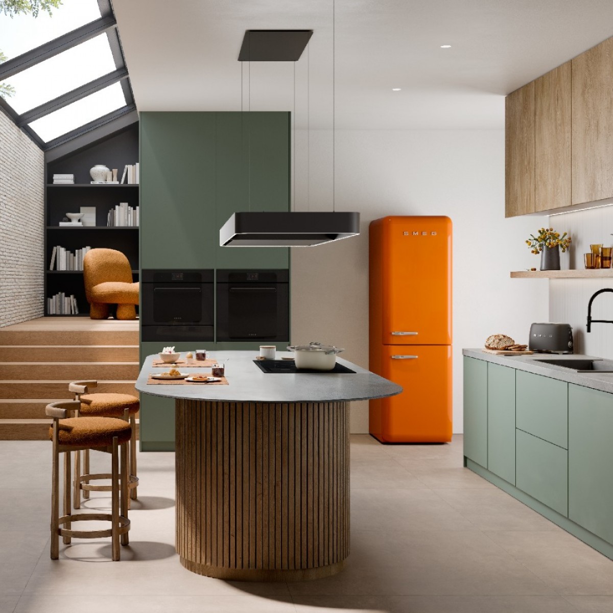 Smeg Ksls18Mb Ostrvski Aspirator