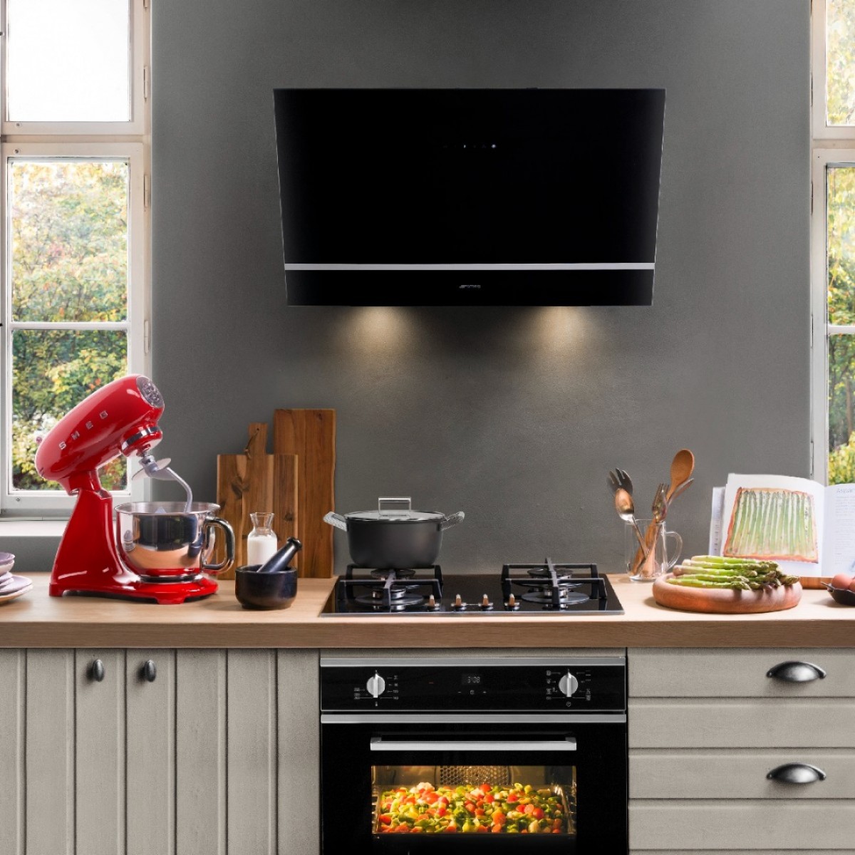Smeg Kv28N Zidni Aspirator