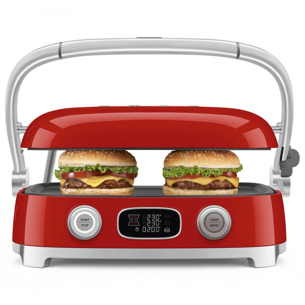 Smeg Mgf01Rdeu Grill