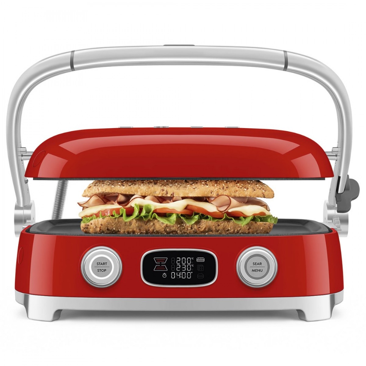 Smeg Mgf01Rdeu Grill