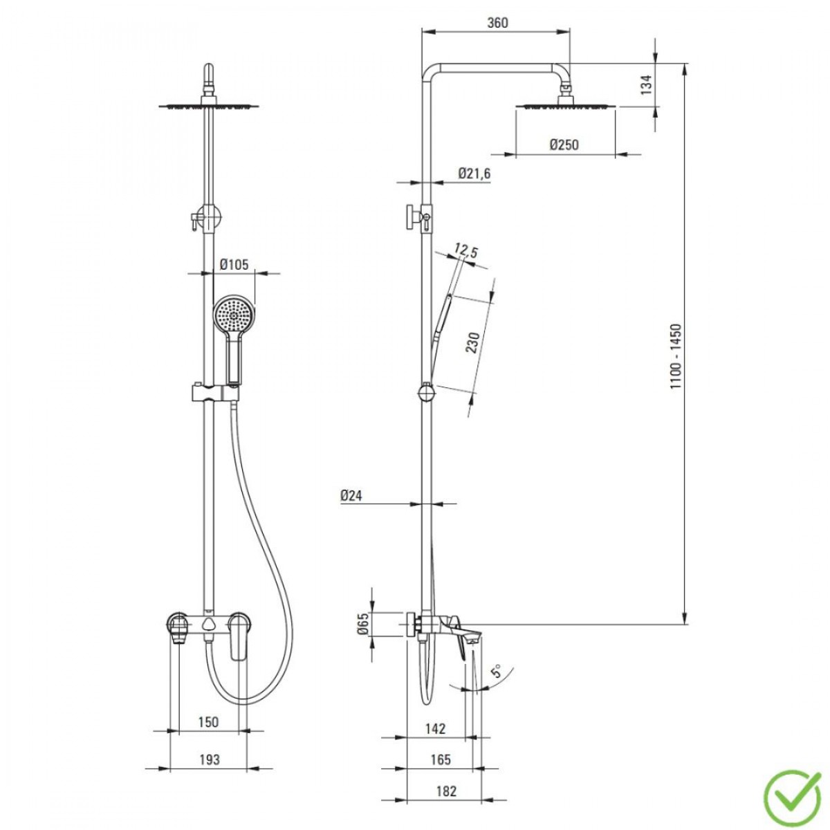 Deante Coriander NAC N1JM