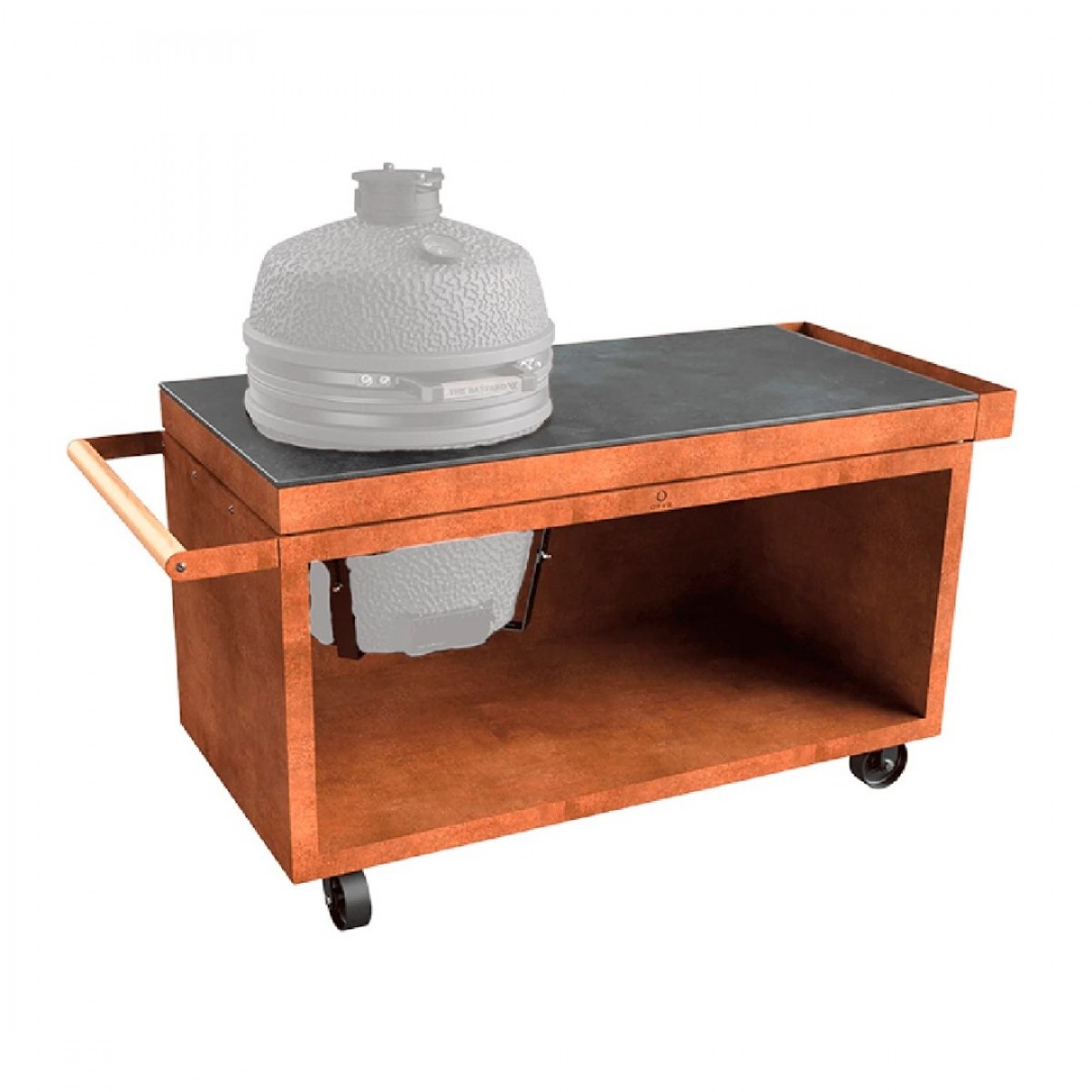 Ofyr Kamado Table Corten 150 Pro + Corten Ceramic Dark Ofyr Kamado Table Corten 150 Pro + Corten Ceramic Dark