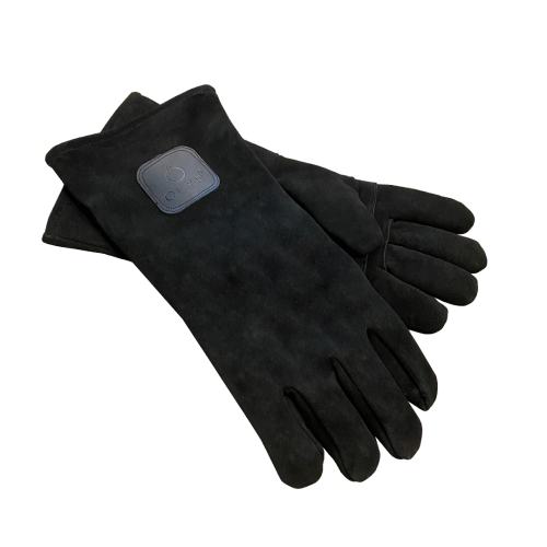 OFYR Gloves Black - rukavice od crne antilop prevrnute kože OFYR Gloves Black - rukavice od crne antilop prevrnute kože