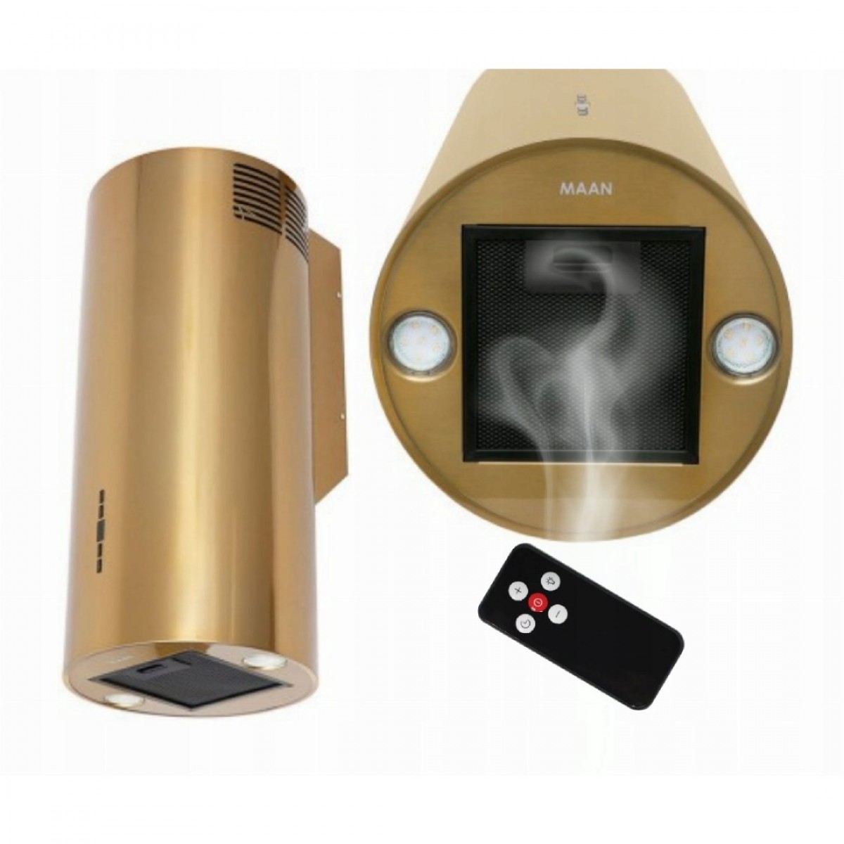 Maan Elba 2 W835 Gold Zidni Aspirator Maan Elba 2 W835 Gold Zidni Aspirator