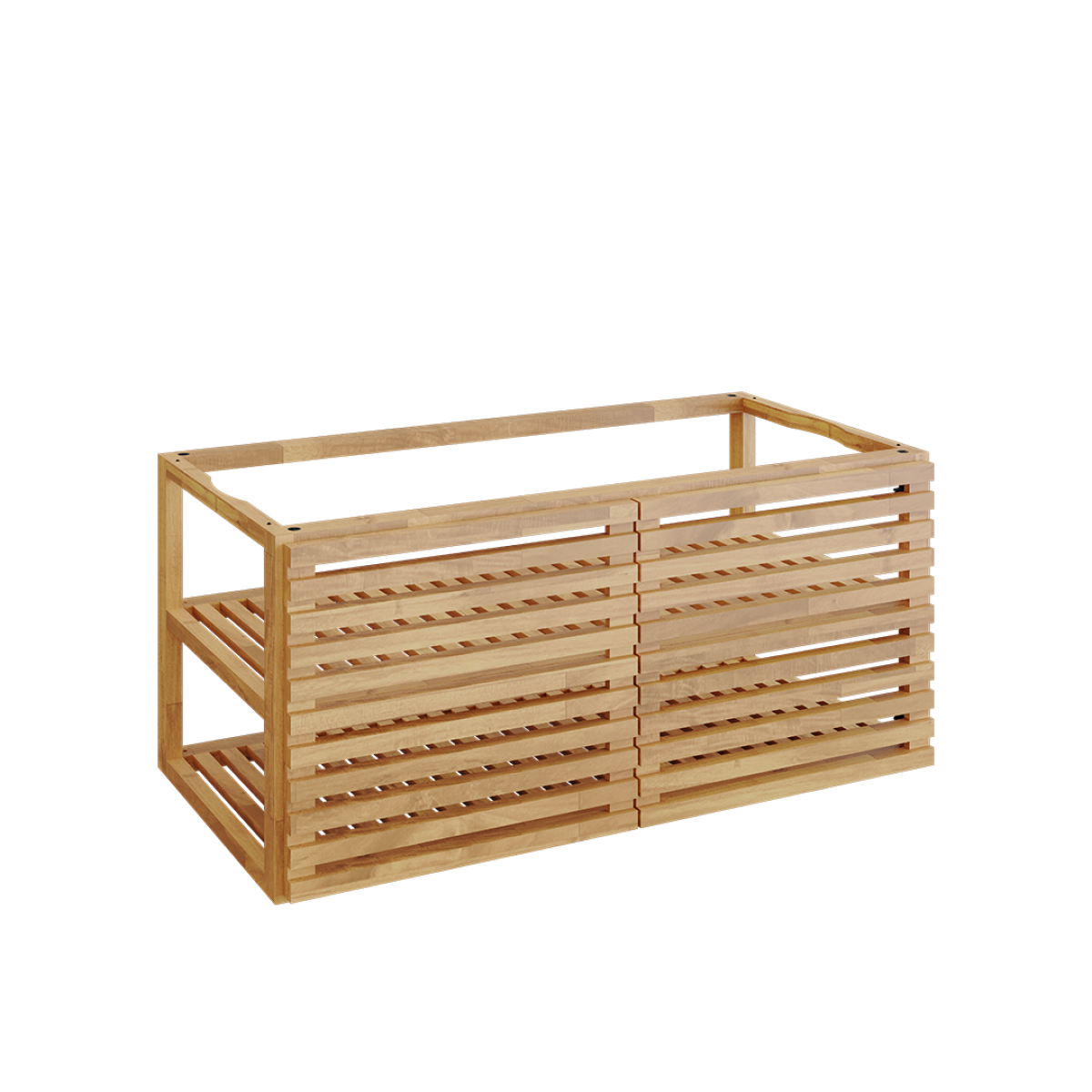 OFYR Storage Insert PRO with 2 doors Teak Wood Large
