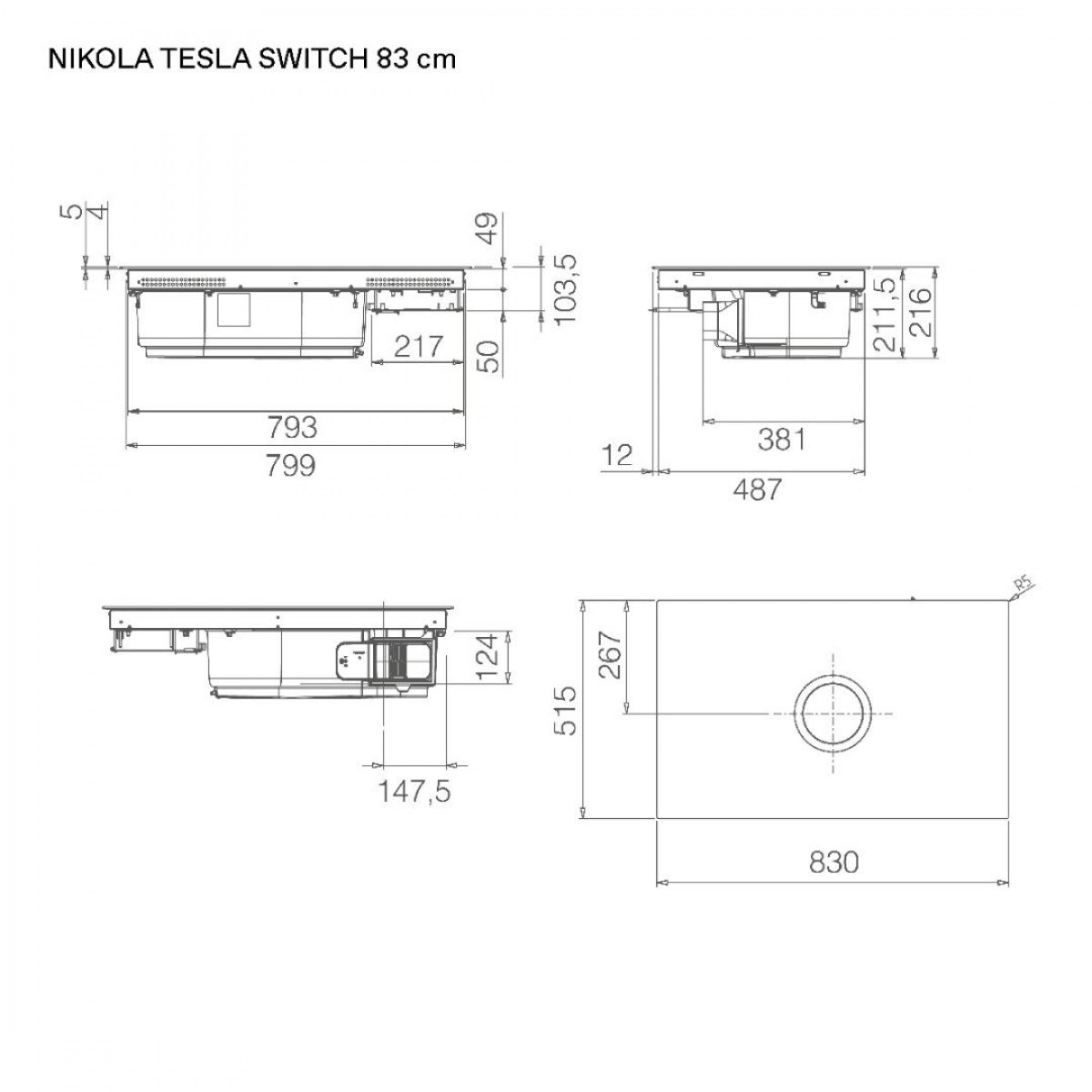 Elica Nikolatesla Switch Evo Wh/A/83