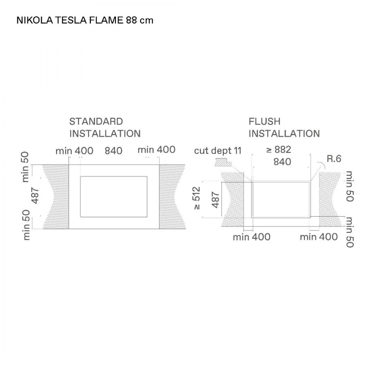 Elica Nikolatesla Flame Evo Gr/A/88