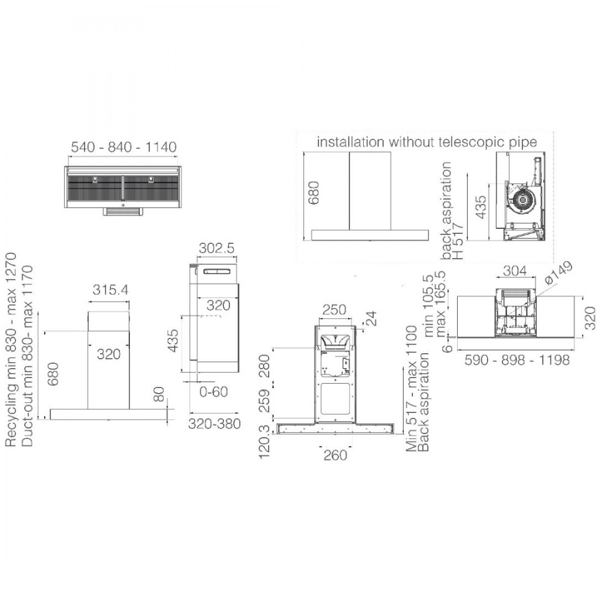 Elica Haiku Dry @ Blro/A/90