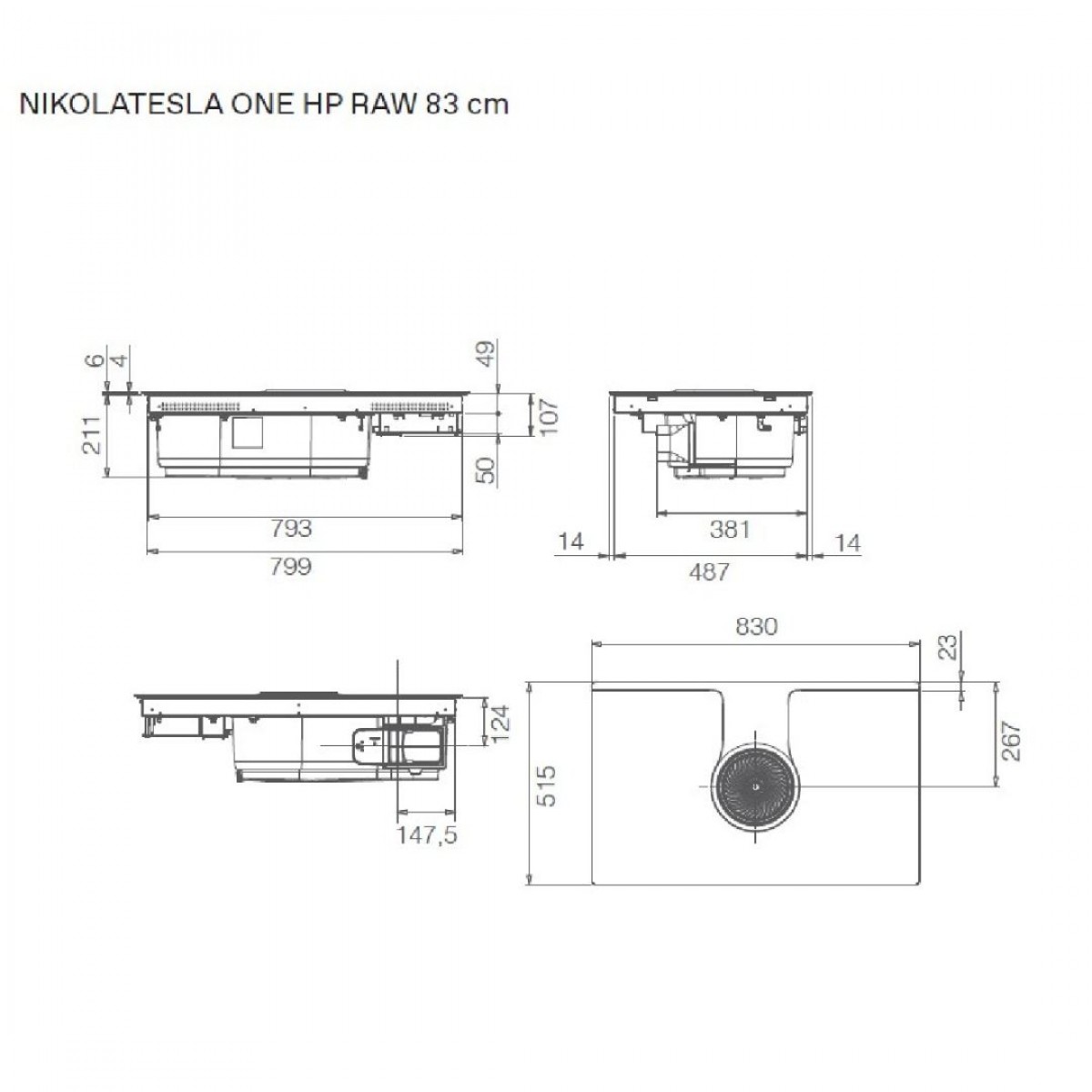 Elica Nikolatesla One Hp Raw Br/A/83