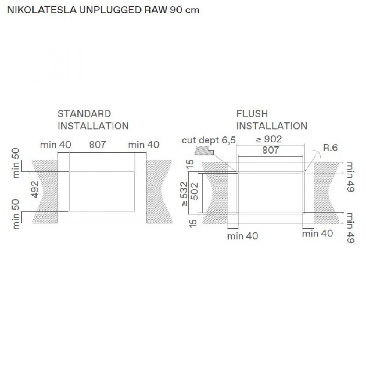 Elica Nikolatesla Unplugged Raw Br/A/90