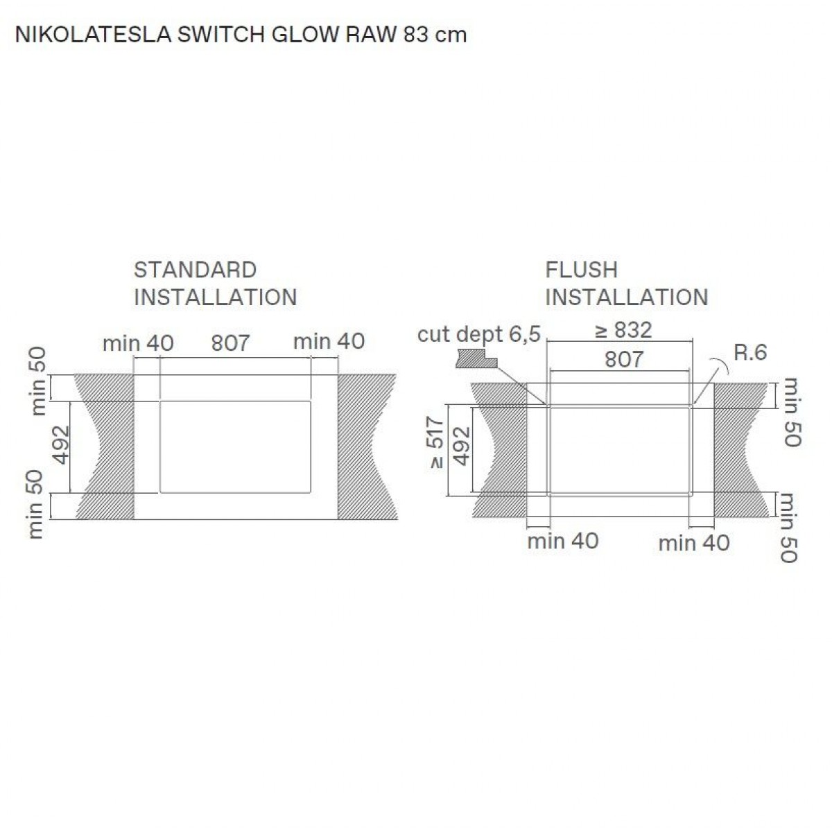 Elica Nikolatesla Switch Glow Raw Br/A/83