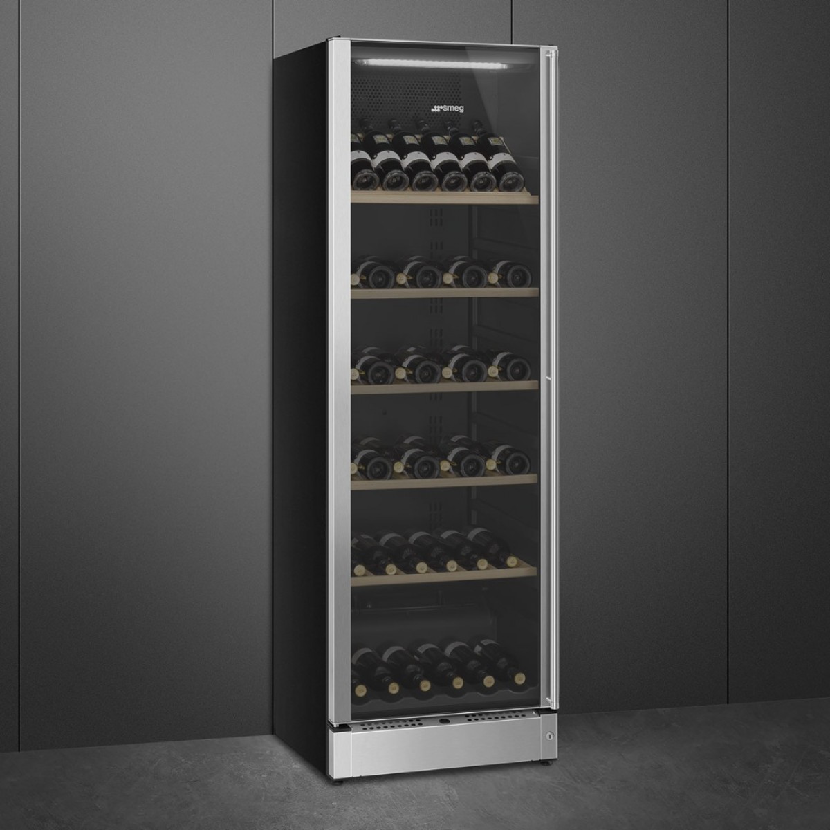 Smeg Scv115Gs Samostojeća Vinska Vitrina