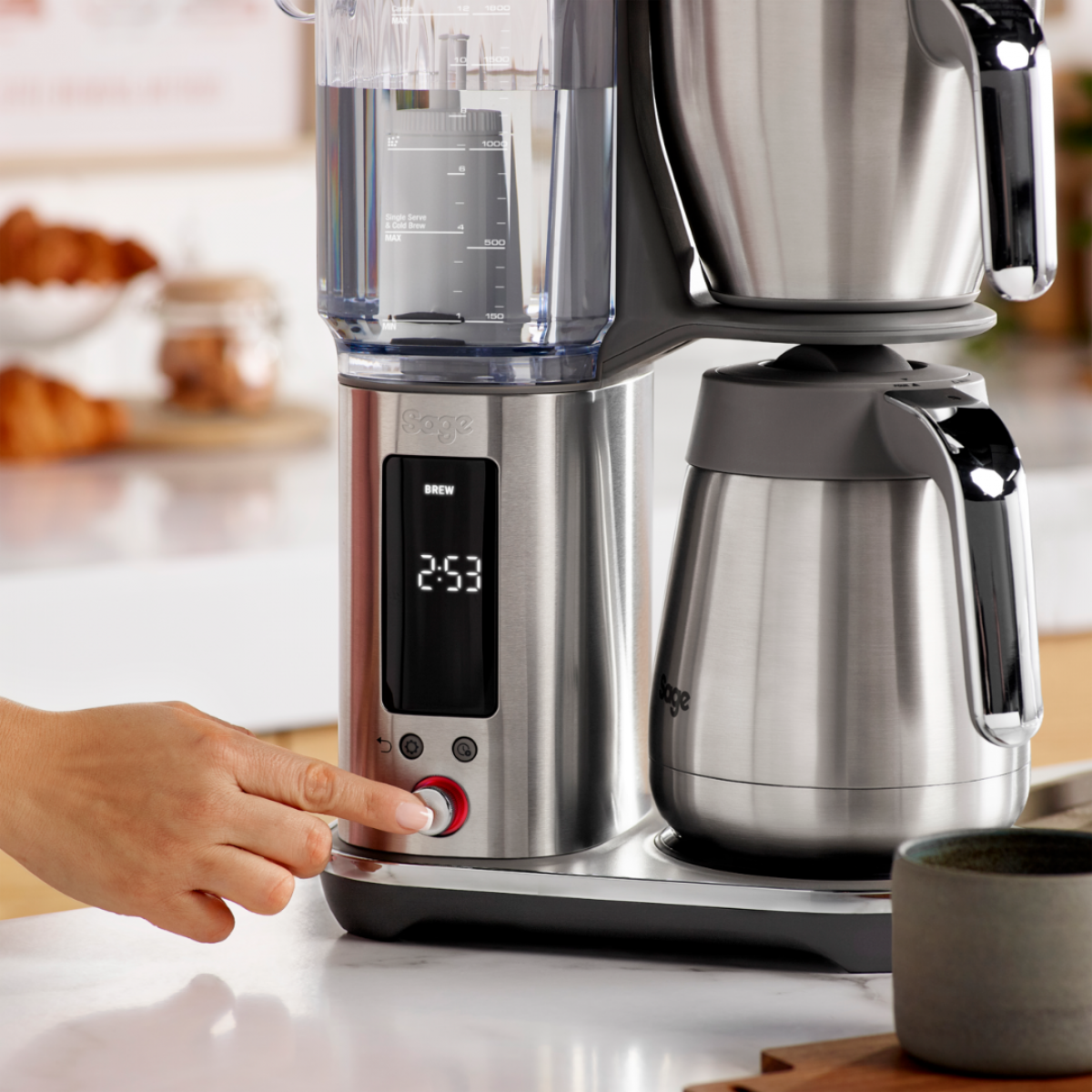 Sage Sdc465Bss Luxe Brewer® Thermal