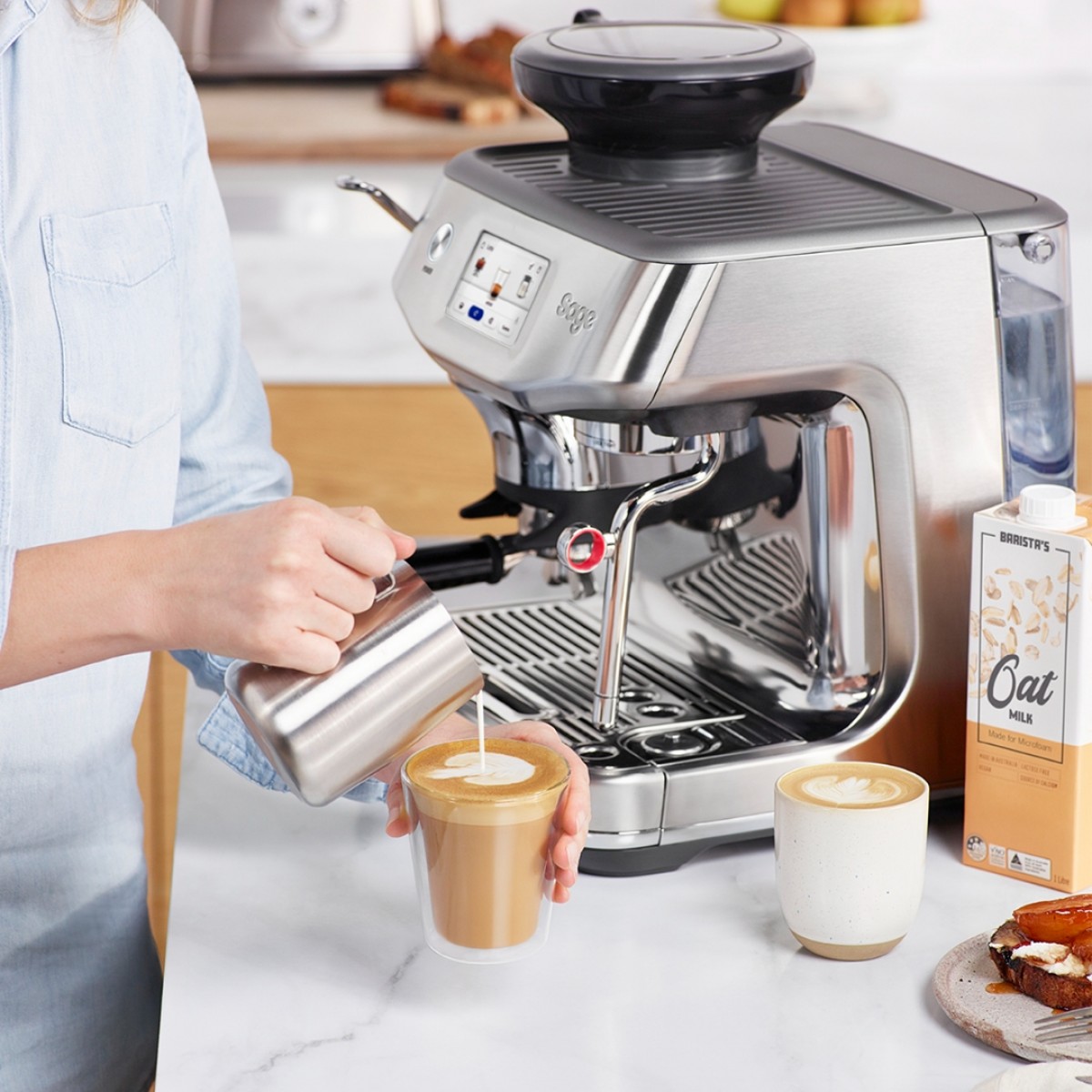 Sage Ses882Bss The Barista Touch™ Impress Sage Ses882Bss The Barista Touch™ Impress