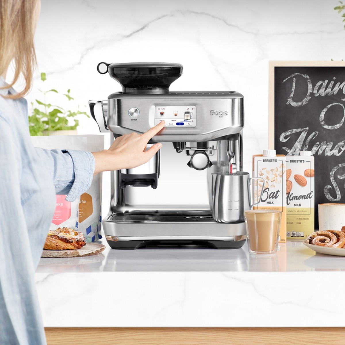 Sage Ses882Bss The Barista Touch™ Impress Sage Ses882Bss The Barista Touch™ Impress