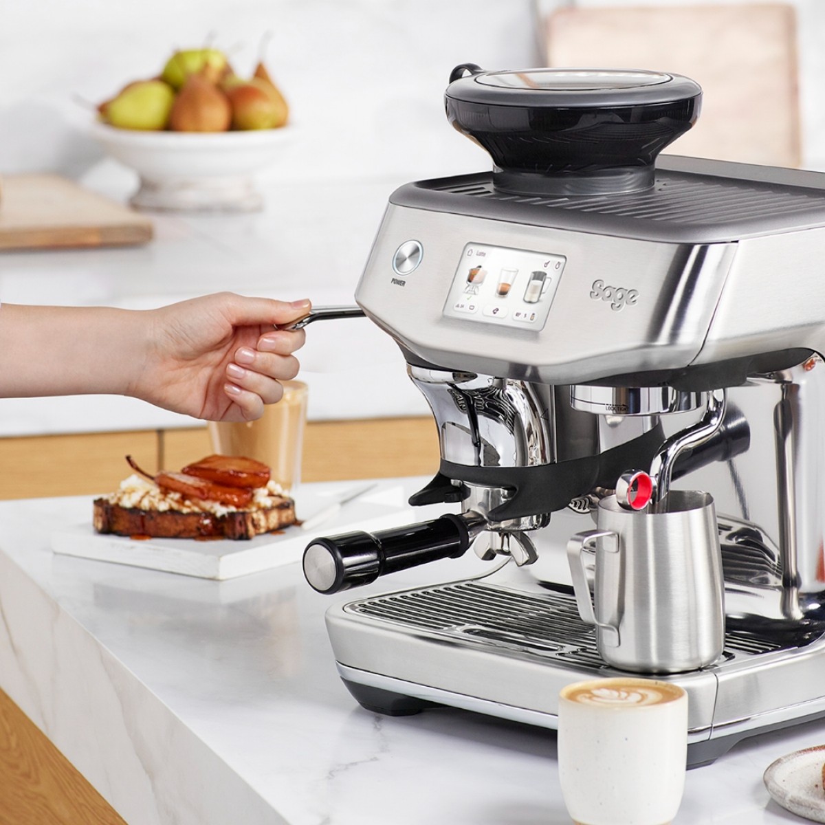 Sage Ses882Bss The Barista Touch™ Impress Sage Ses882Bss The Barista Touch™ Impress