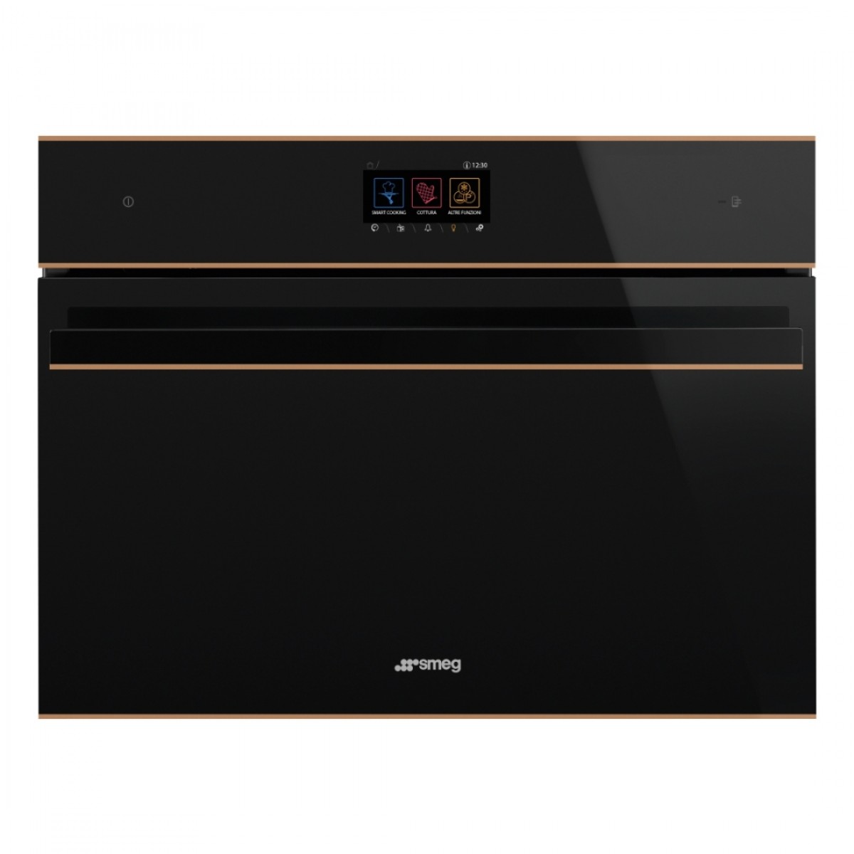 Smeg Sf4604Wvcpnr Ugradna Kompaktna Rerna Kombinovana Sa Parom