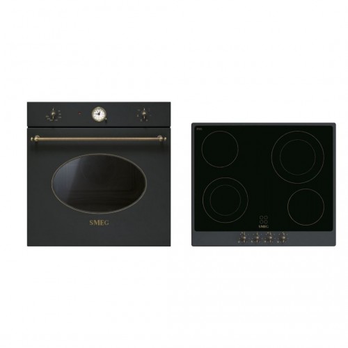 Smeg set retro ugradna rerna i ploča Smeg set retro ugradna rerna i ploča